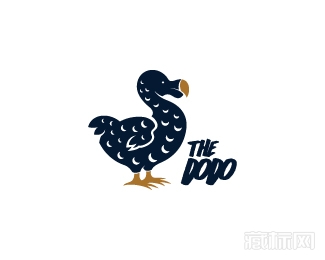 The Dodo鸟标志设计