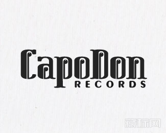 Capo Don records字体设计欣赏