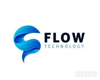 Flow水流标志设计欣赏