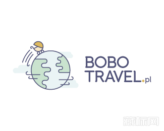 BoboTravel旅游标志设计