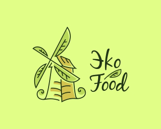 Eco Food生态食品标志设计