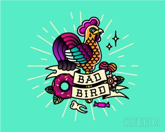 Bad bird坏鸟logo图片