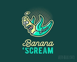 BANANA SCREAM香蕉标志设计欣赏