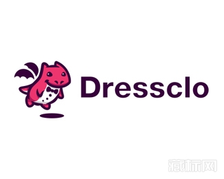 Dressclo龙标志设计欣赏
