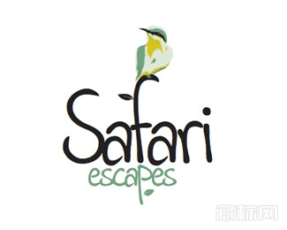 safari鸟标志设计