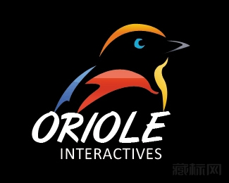 oriole鸟标志设计