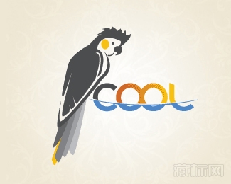 cool鹦鹉商标设计