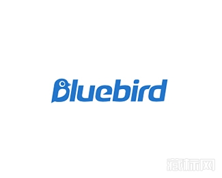 Bluebird蓝鸟logo设计欣赏