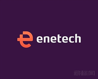 enetech字母标志设计