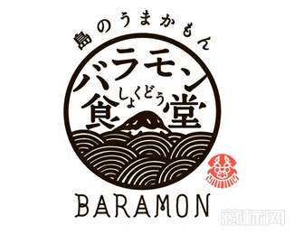 BARAMON食堂标志设计欣赏