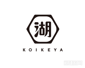 日本koikeya湖池屋休闲食品logo设计含义
