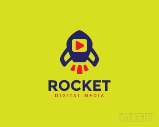 Rocket火箭标志设计欣赏