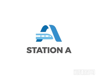 Station A火车站logo设计欣赏