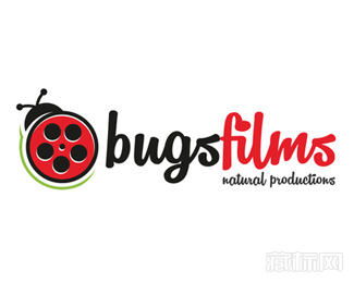 bugsfilms瓢虫logo设计欣赏