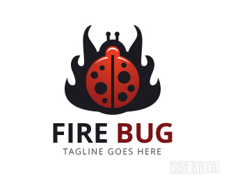 fire bug火瓢虫标志设计欣赏