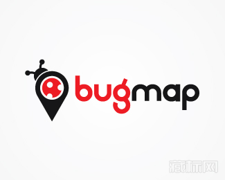 bugmap瓢虫标志设计欣赏