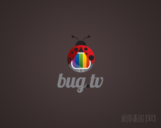 bug tv标志设计欣赏