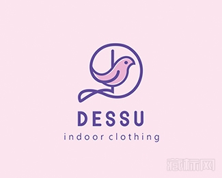 Dessu鸟logo设计欣赏