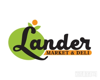 Lander Market市场标志设计欣赏