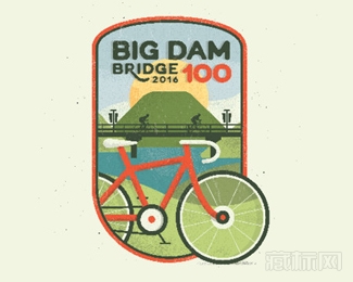 Big Dam Bridge 100大坝桥100周年标志设计欣赏