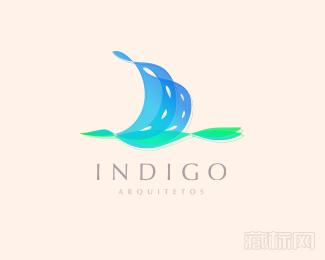 Indigo鸟标志设计欣赏