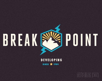 DREAK POINT山logo设计欣赏
