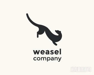 Weasel Company猫鼬标志设计欣赏