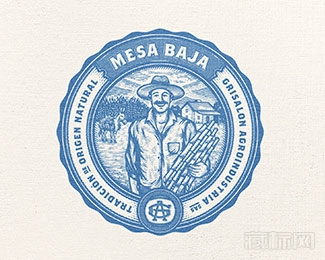 Mesa Baja标志设计欣赏