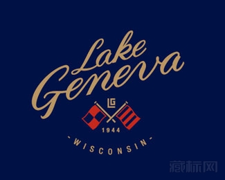Lake Geneva日内瓦湖logo设计欣赏