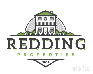 Redding Properties建筑logo设计欣赏