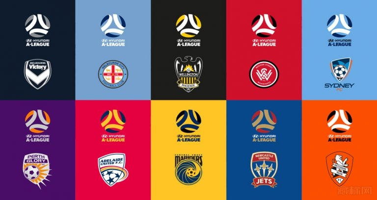 为每家俱乐部设计与其主色调一致的俱乐部配色标志