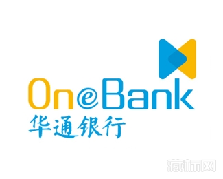 OneBank福建华通银行logo设计含义