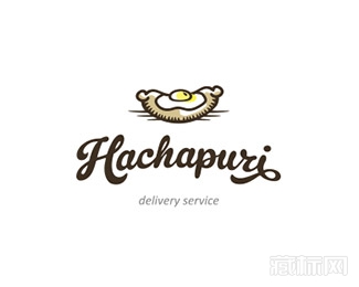 Hachapuri Delivery标志设计欣赏