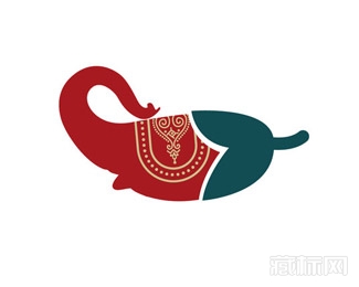 indian cuisine大象标志设计欣赏