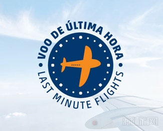 VOO DE ULTIMA HORA飛機標志設計欣賞
