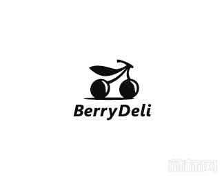 BerryDeli樱桃logo设计欣赏
