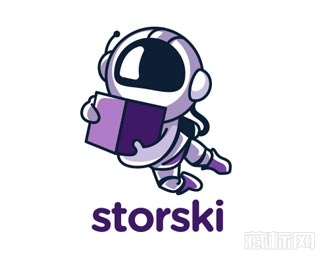 Storski机器人logo设计欣赏