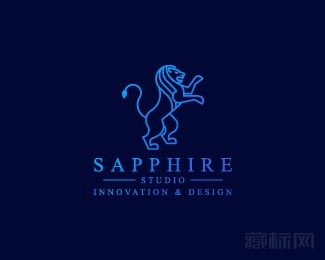 Sapphire Studio狮子标志设计欣赏