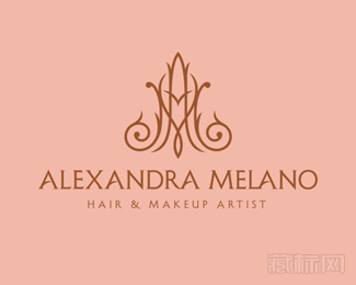 Alexandra Melano花纹logo欣赏