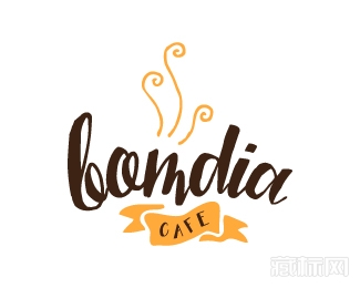 Bomdia Cafｅ咖啡标志设计欣赏