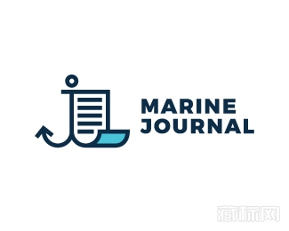 Marine journal矛标志设计欣赏
