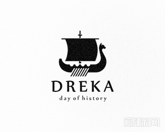 Dreka轮船logo设计欣赏
