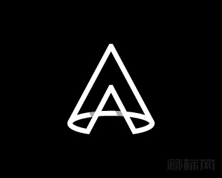 Monogram A三角形标志设计欣赏