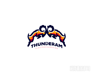 Thunderam斗争标志设计欣赏