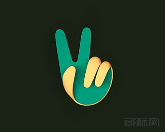 peace手标志设计欣赏