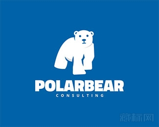Polar Bear熊logo设计欣赏