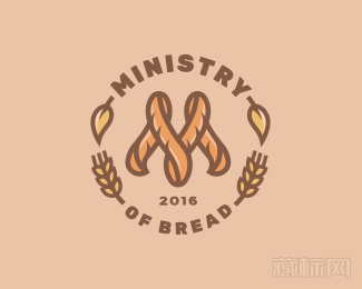 MINISTRY of BREAD标志设计欣赏