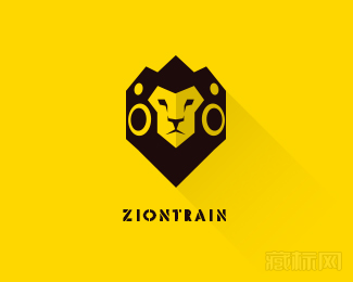 Ziontrain狮子logo设计欣赏