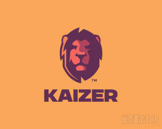 Kaizer狮子logo设计欣赏
