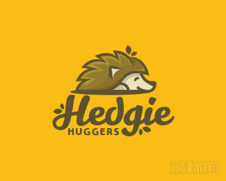 Hedgie Huggers刺猬logo设计欣赏